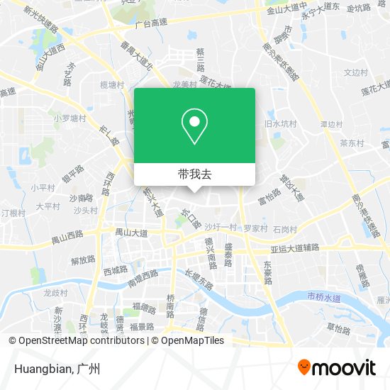 Huangbian地图