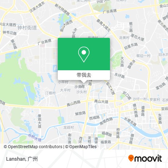 Lanshan地图