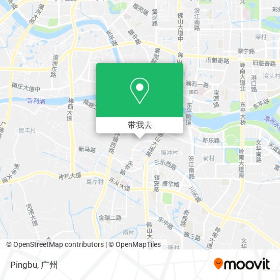Pingbu地图
