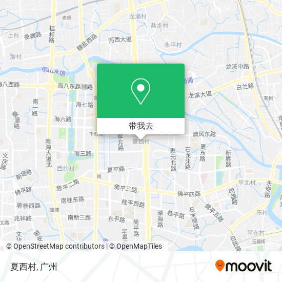 夏西村地图