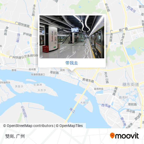 雙崗地图