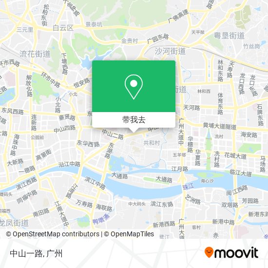 中山一路地图
