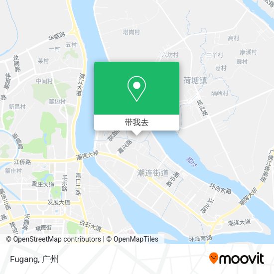 Fugang地图
