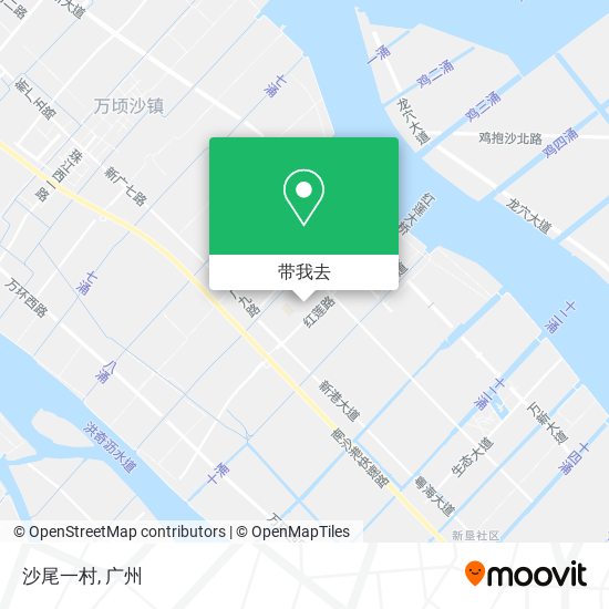 沙尾一村地图