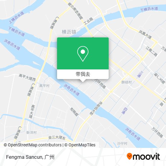 Fengma Sancun地图
