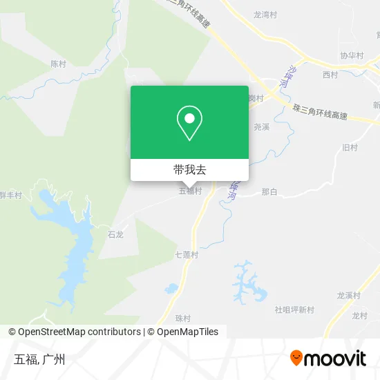 五福地图