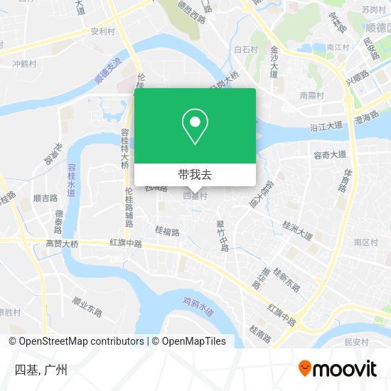 四基地图