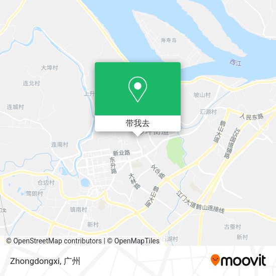 Zhongdongxi地图