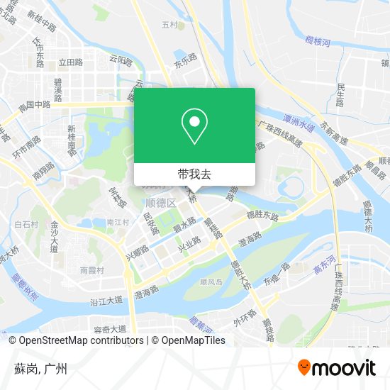 蘇岗地图