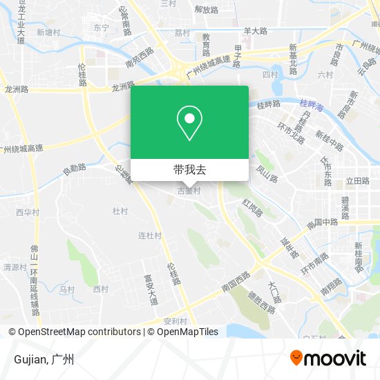 Gujian地图