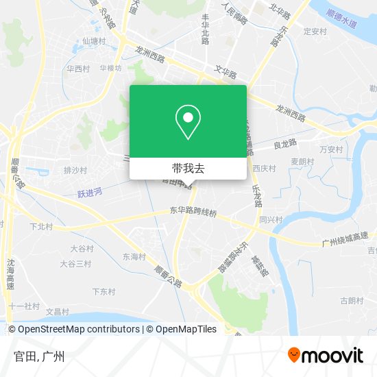 官田地图