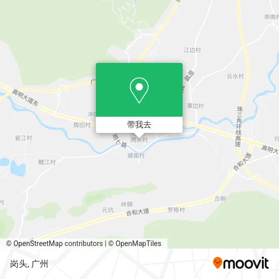 岗头地图