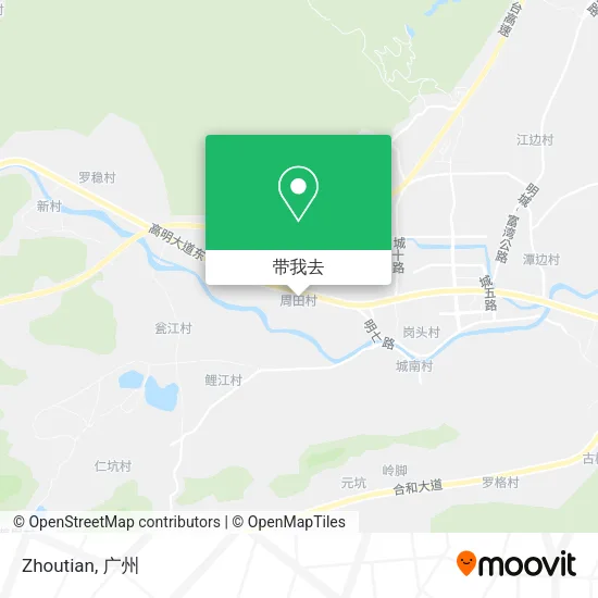 Zhoutian地图