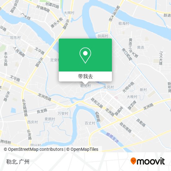 勒北地图