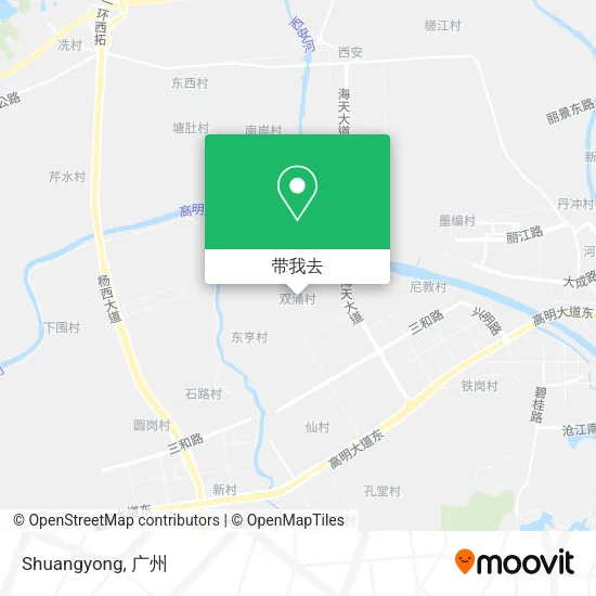 Shuangyong地图