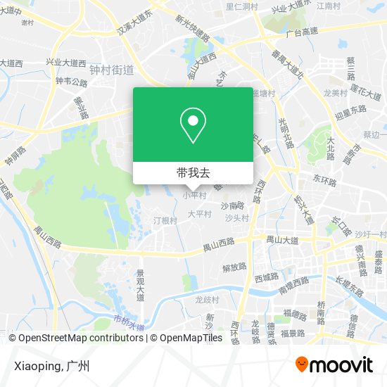 Xiaoping地图