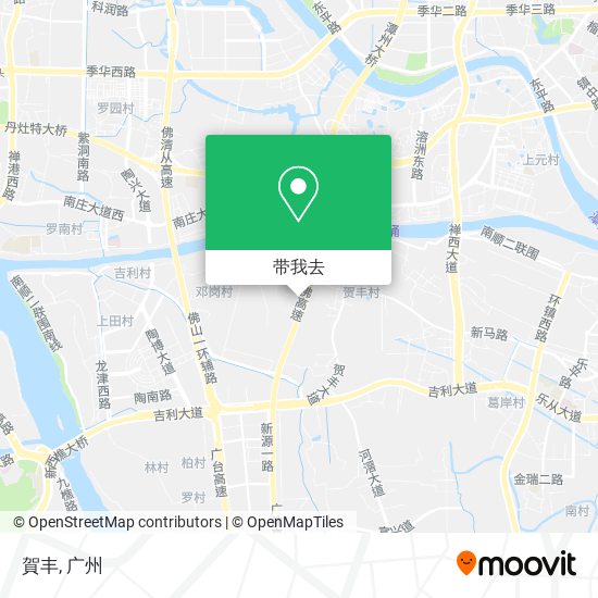 賀丰地图