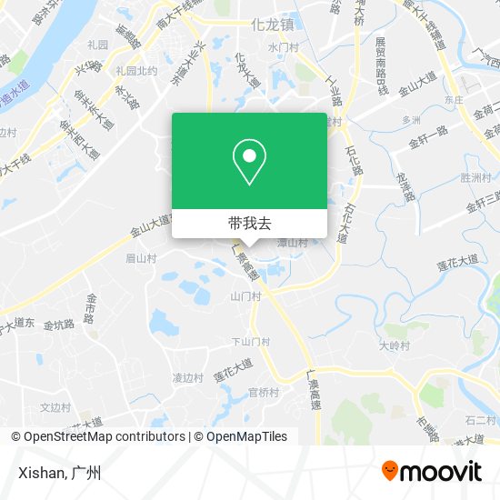 Xishan地图