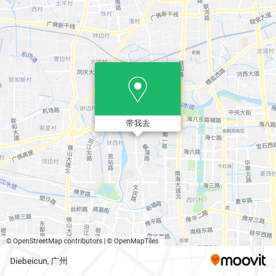 Diebeicun地图