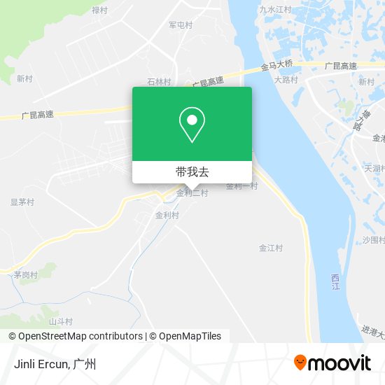 Jinli Ercun地图