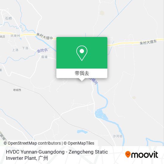 HVDC Yunnan-Guangdong - Zengcheng Static Inverter Plant地图