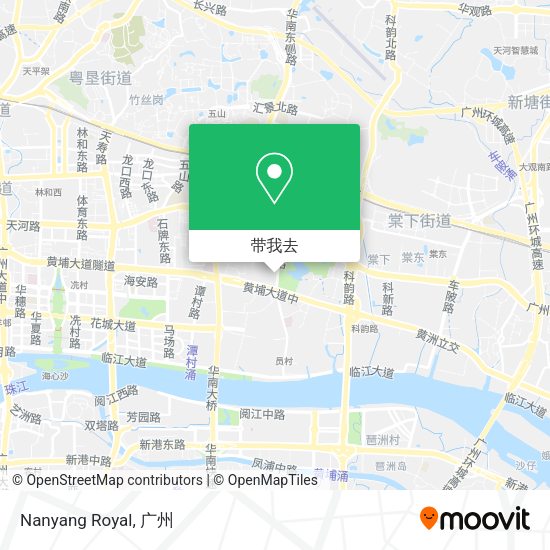 Nanyang Royal地图