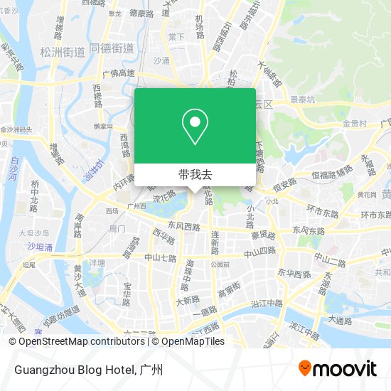 Guangzhou Blog Hotel地图