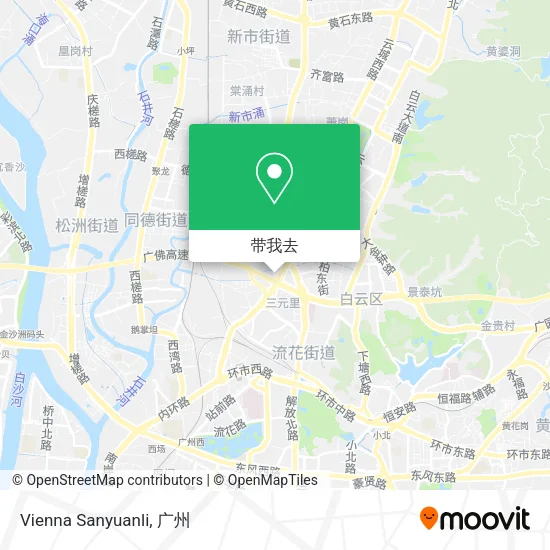 Vienna Sanyuanli地图