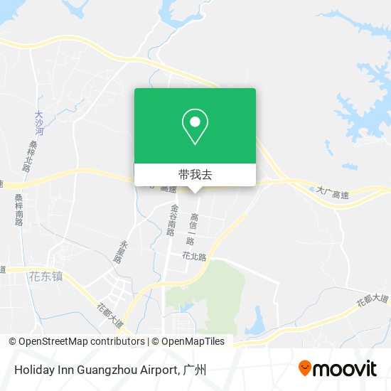 Holiday Inn Guangzhou Airport地图