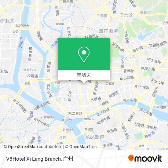V8Hotel Xi Lang Branch地图