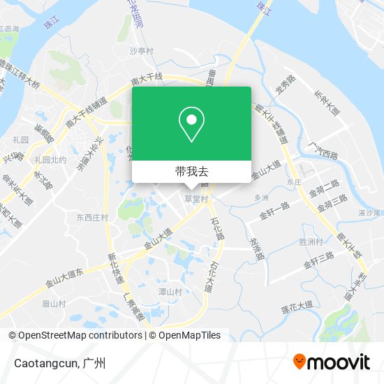Caotangcun地图