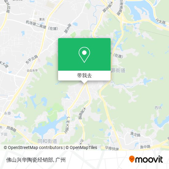 佛山兴华陶瓷经销部地图