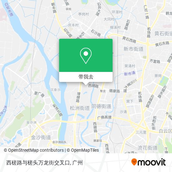 西槎路与槎头万龙街交叉口地图
