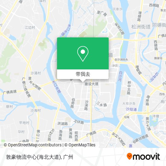 敦豪物流中心(海北大道)地图