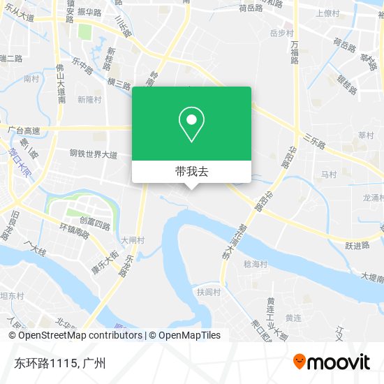 东环路1115地图