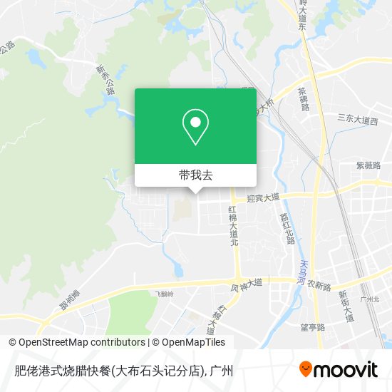 肥佬港式烧腊快餐(大布石头记分店)地图