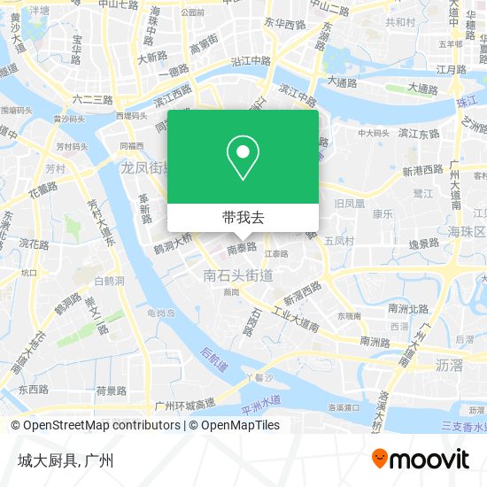 城大厨具地图