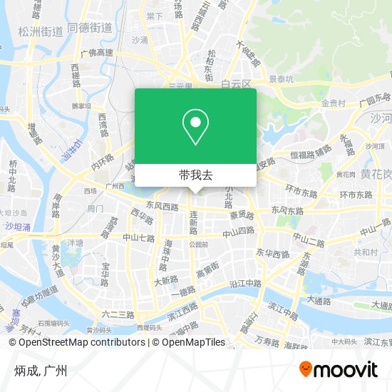 炳成地图