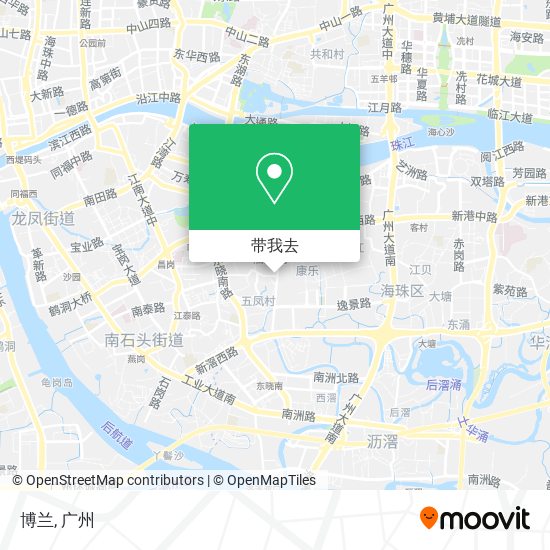 博兰地图