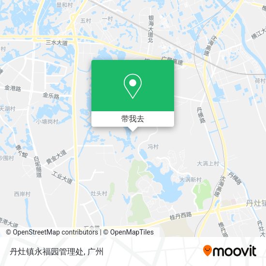丹灶镇永福园管理处地图
