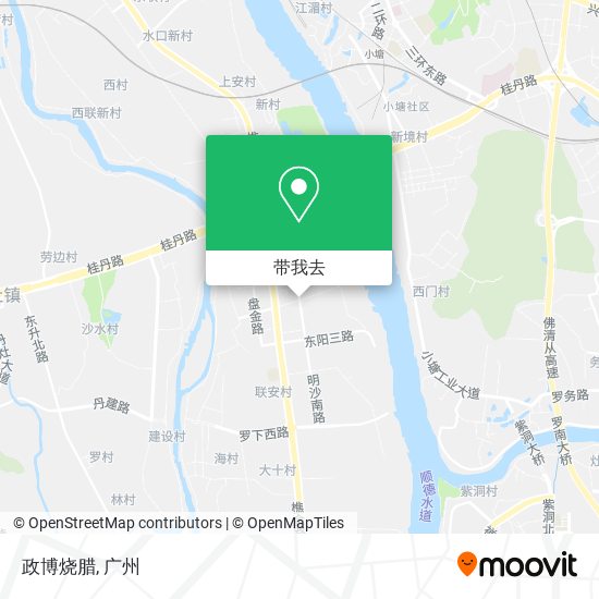 政博烧腊地图