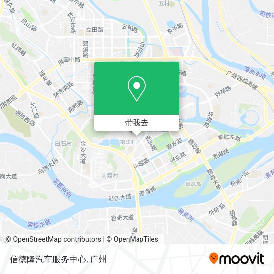 信德隆汽车服务中心地图