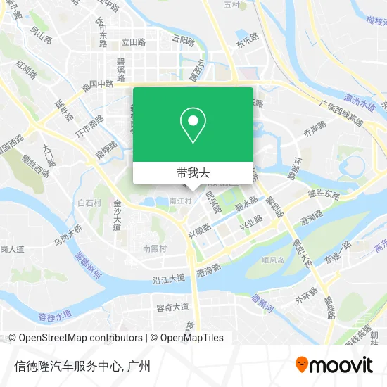 信德隆汽车服务中心地图