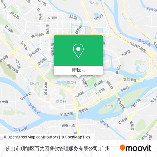 佛山市顺德区百丈园餐饮管理服务有限公司地图