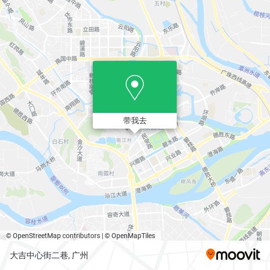大吉中心街二巷地图