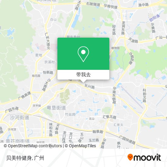 贝美特健身地图