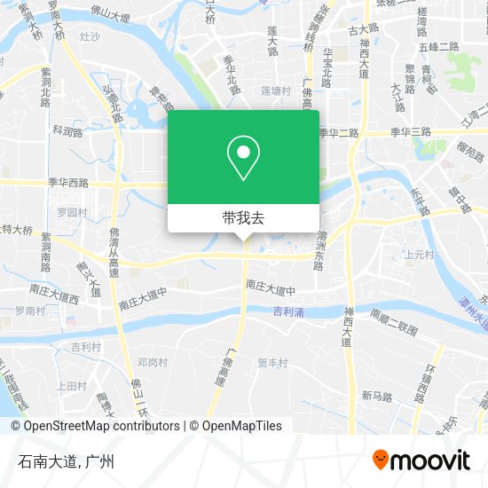 石南大道地图