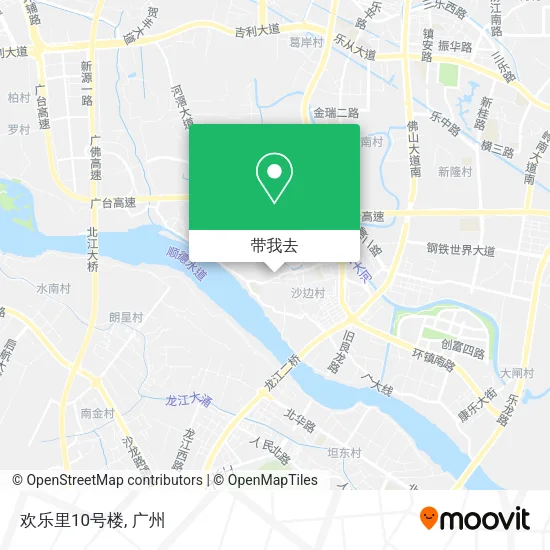 欢乐里10号楼地图