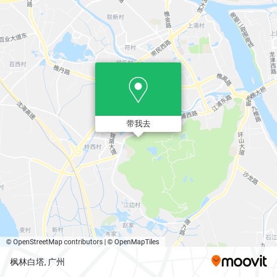 枫林白塔地图