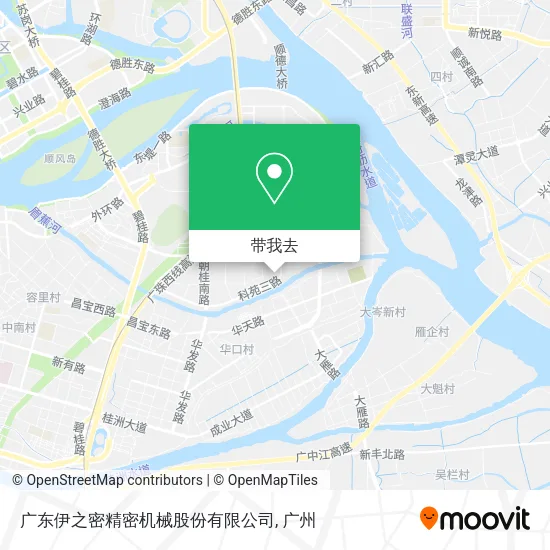 广东伊之密精密机械股份有限公司地图